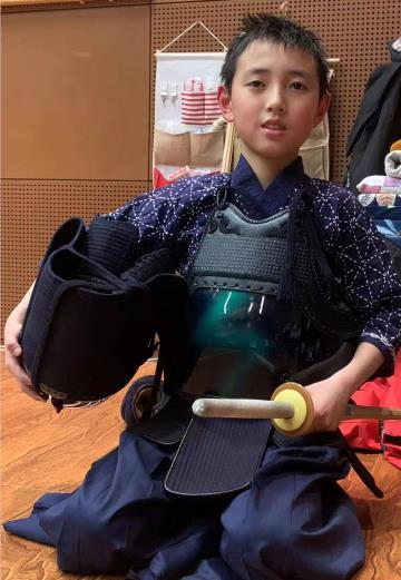 小小剑道学员上甲